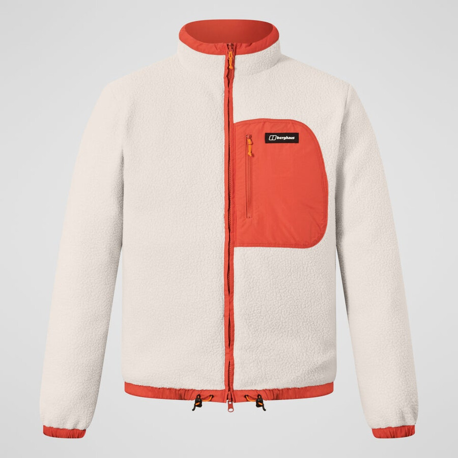 los hombres fulstow reversible abajo chaqueta - naranjagris berghaus