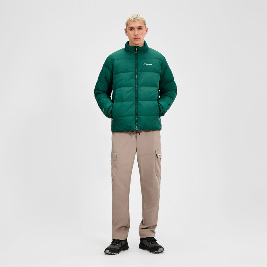los hombres fulstow reversible abajo chaqueta - verdenegro berghaus
