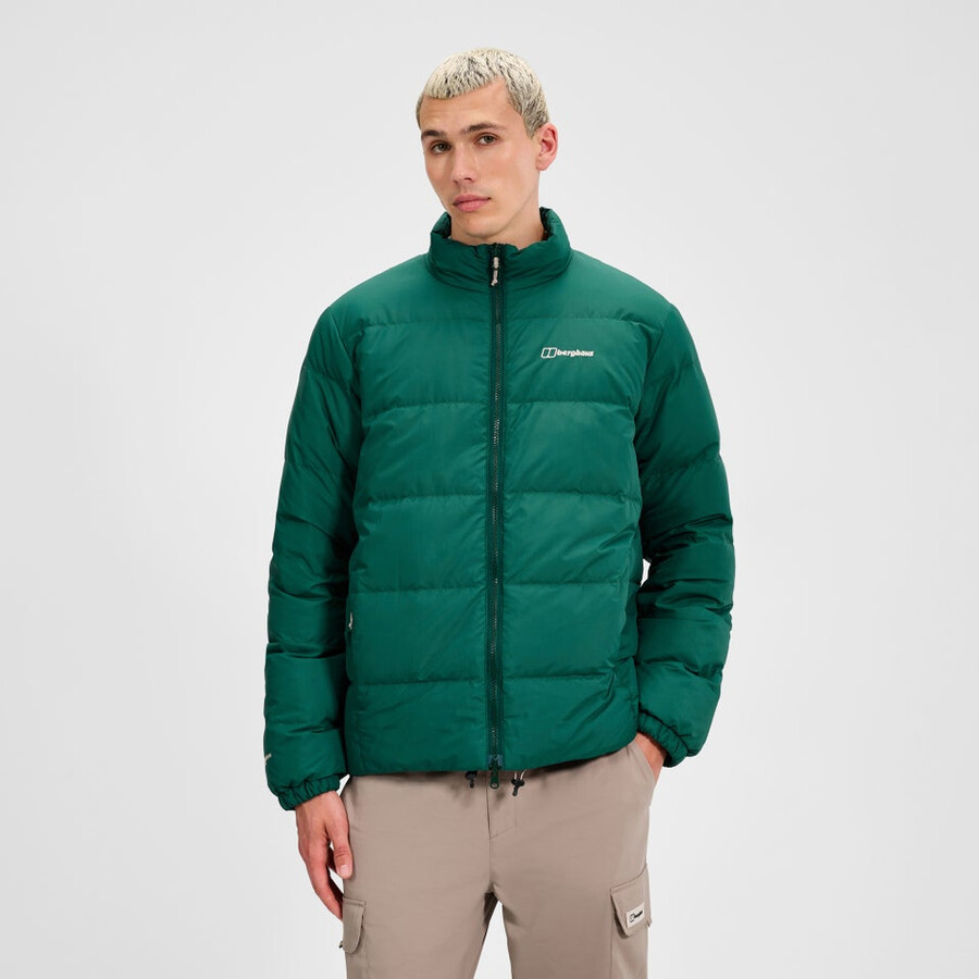 los hombres fulstow reversible abajo chaqueta - verdenegro berghaus