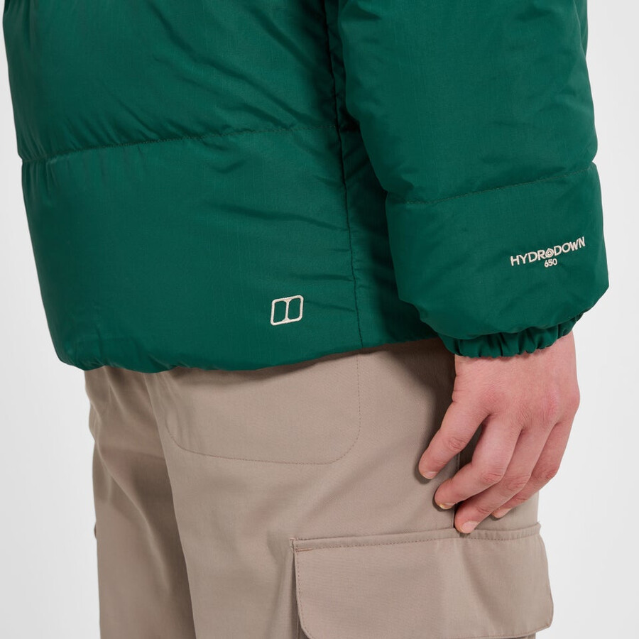 los hombres fulstow reversible abajo chaqueta - verdenegro berghaus