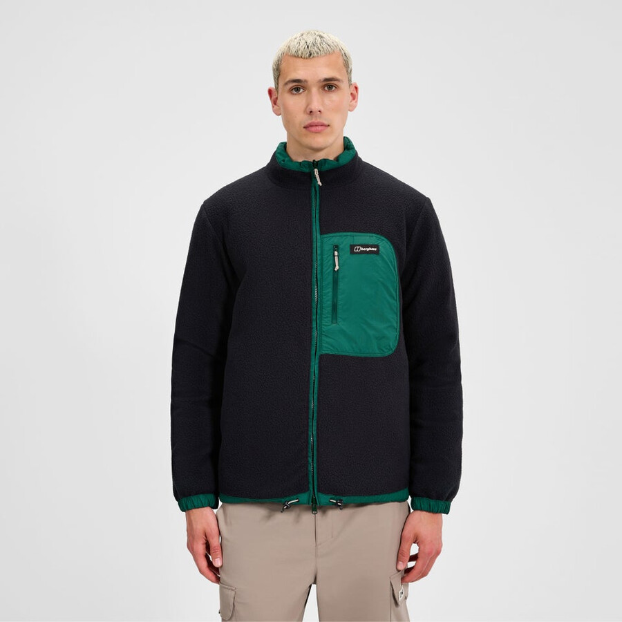 los hombres fulstow reversible abajo chaqueta - verdenegro berghaus