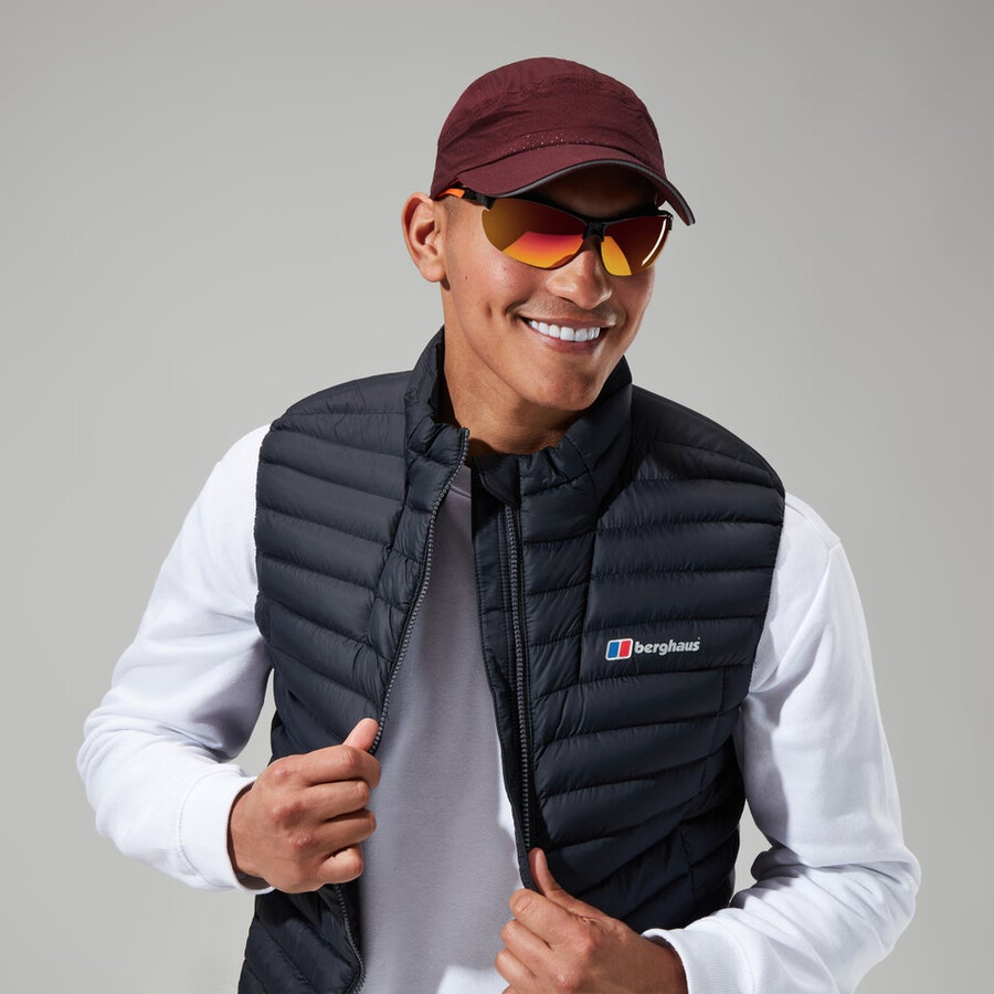 los hombres vaskye chaleco - negro berghaus