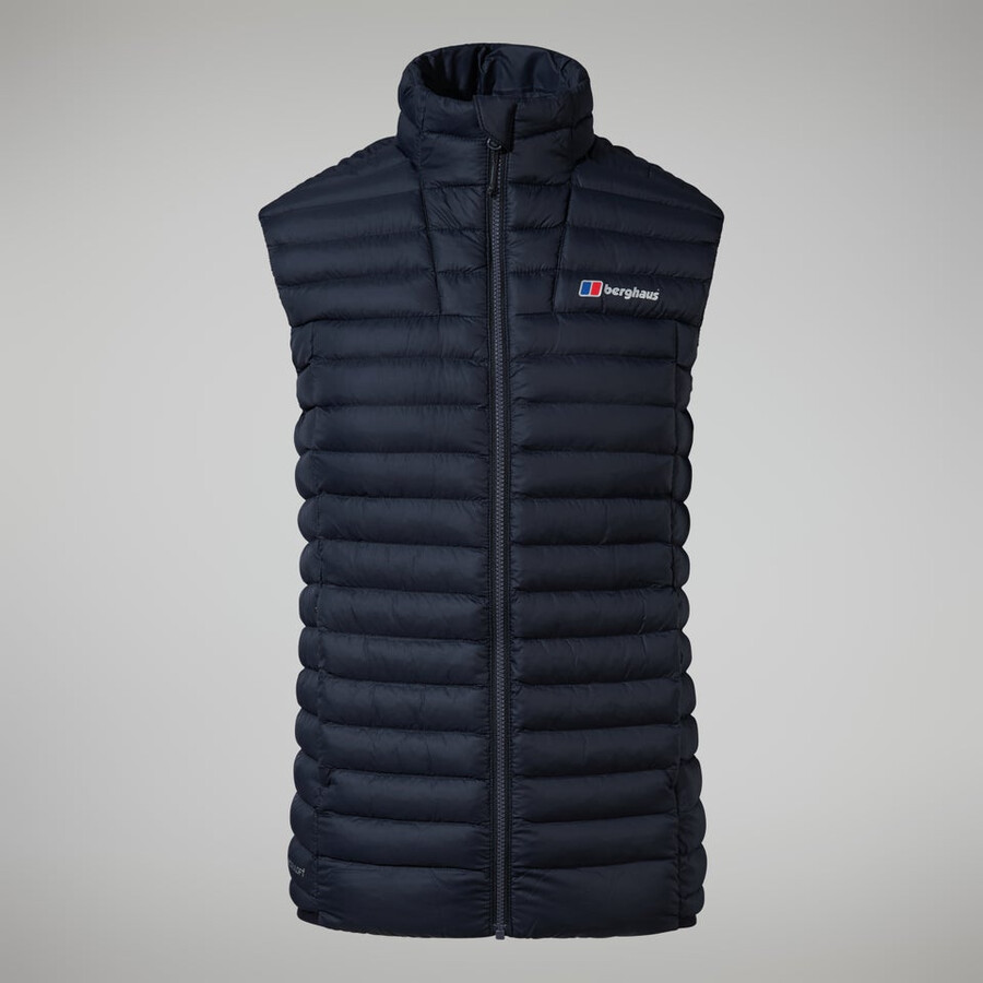 los hombres vaskye chaleco - negro berghaus