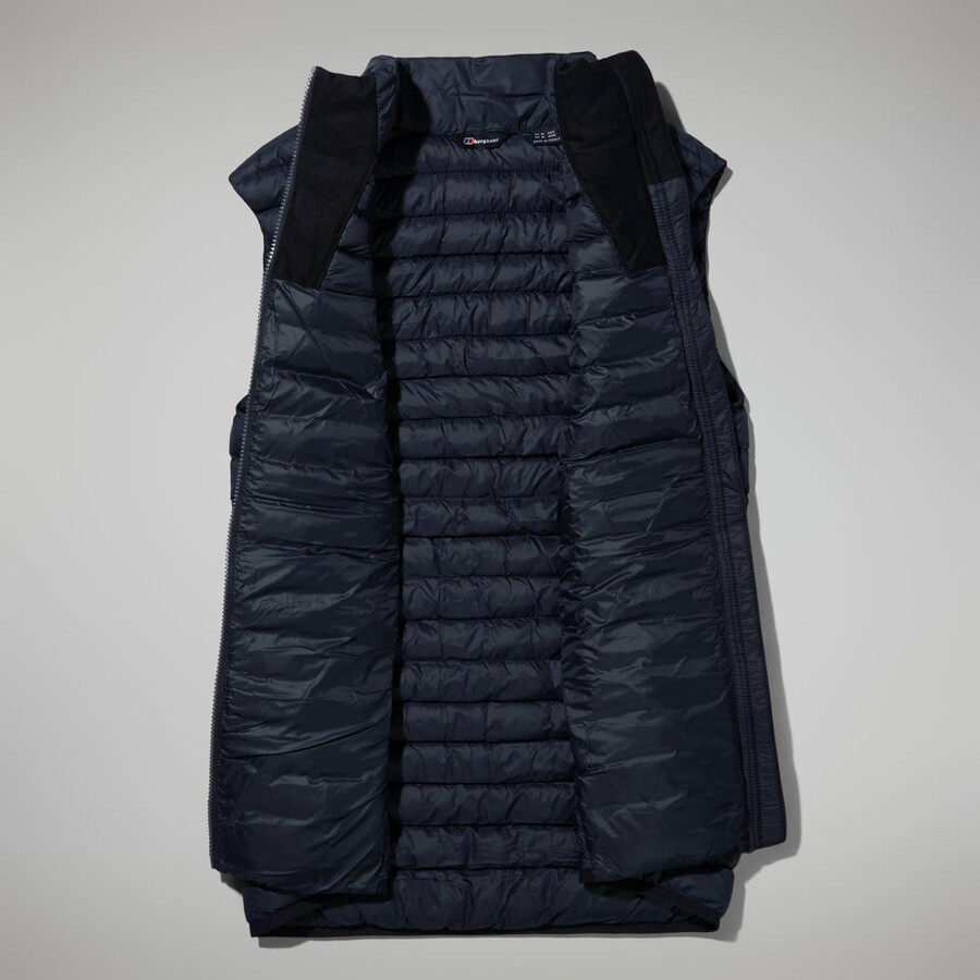 los hombres vaskye chaleco - negro berghaus