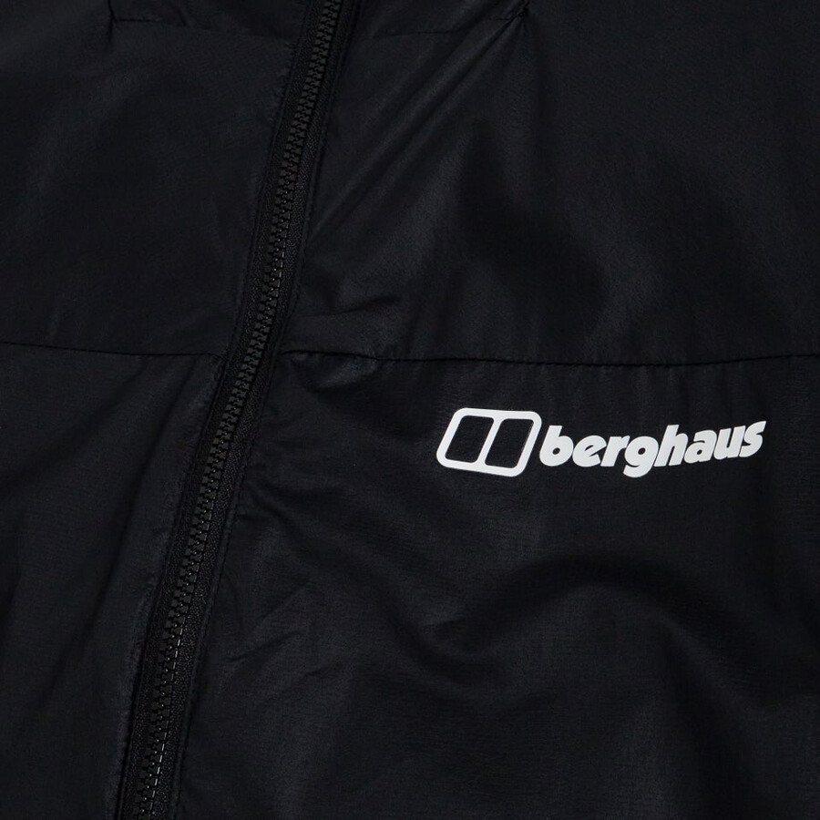 los hombres del mtn areté sintético chaleco - negro berghaus