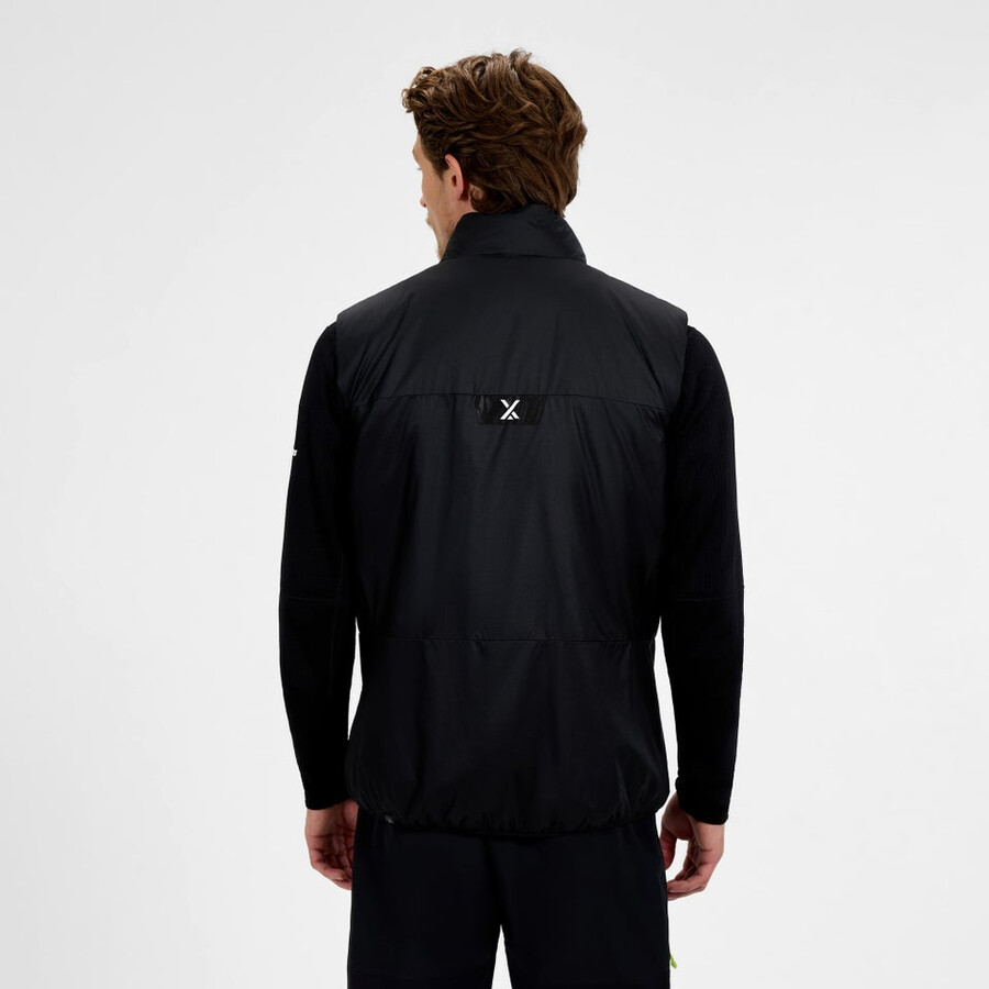 los hombres del mtn areté sintético chaleco - negro berghaus