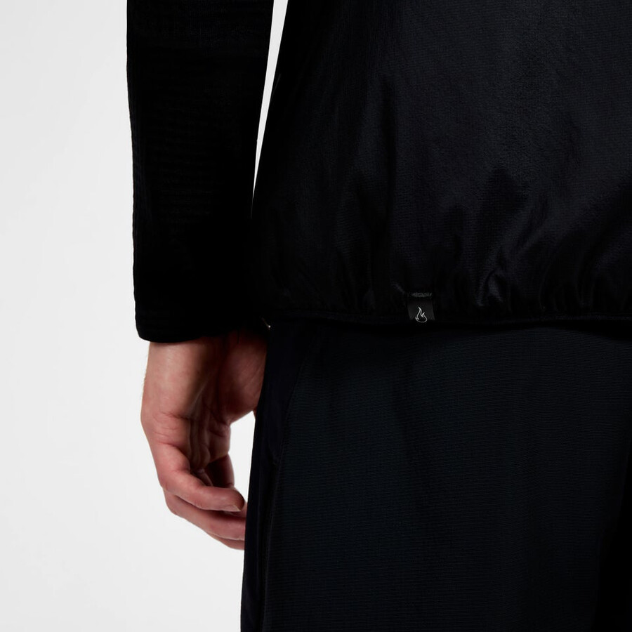 los hombres del mtn areté sintético chaleco - negro berghaus