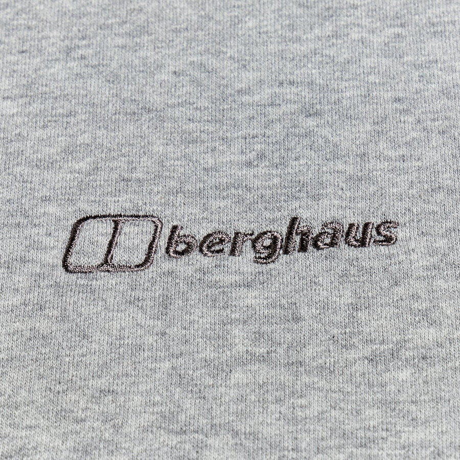 hombres logotipo de la fz con capucha gris oscuro berghaus