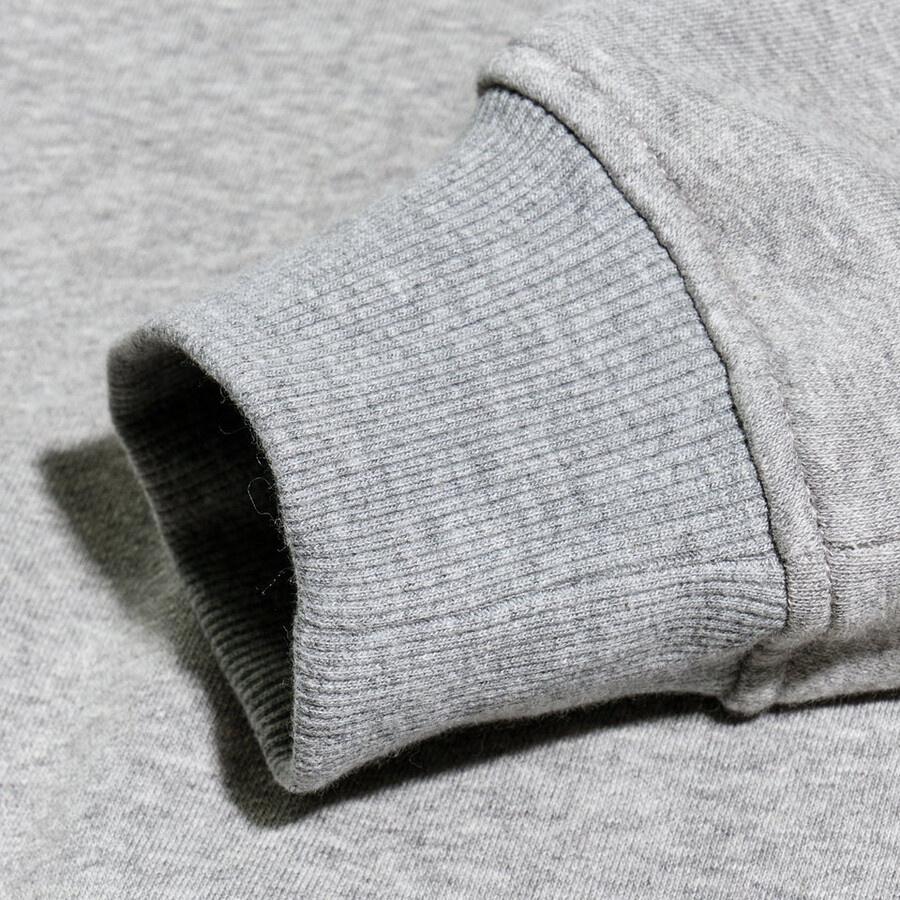 los hombres con capucha logo gris oscuro berghaus