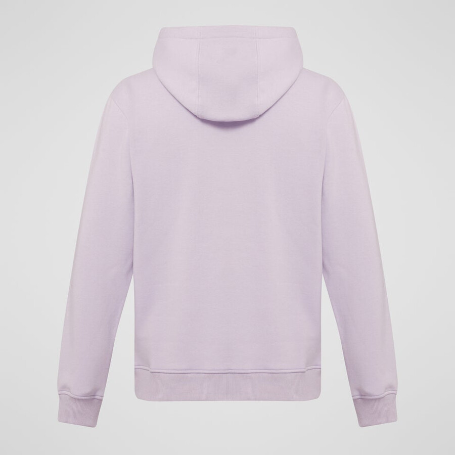 hombres logotipo de la sudadera con capucha púrpura berghaus