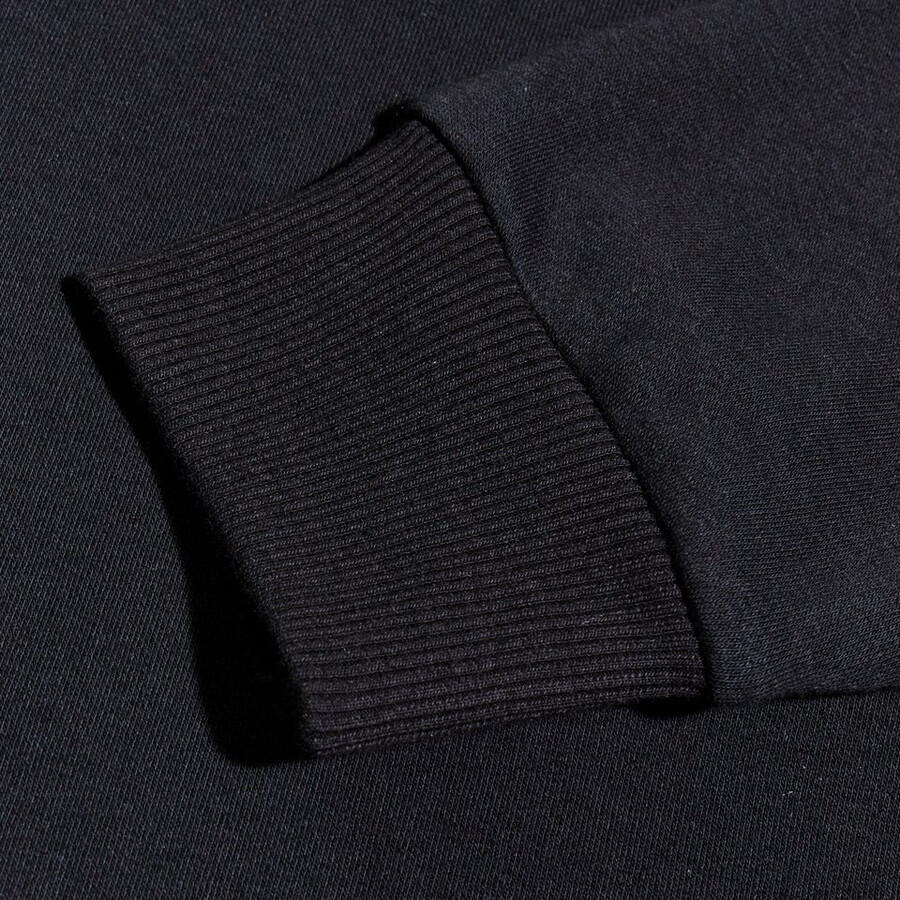 los hombres de la tripulación de logo negro berghaus
