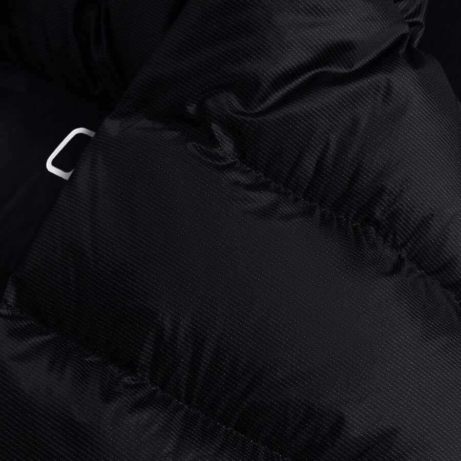 los hombres del mtn areté ultra abajo con capucha - negro berghaus