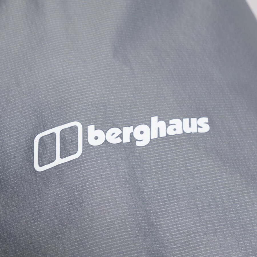 los hombres del mtn areté lb sintética con capucha - gris berghaus