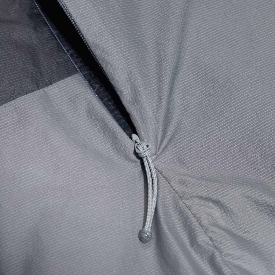 los hombres del mtn areté lb sintética con capucha - gris berghaus
