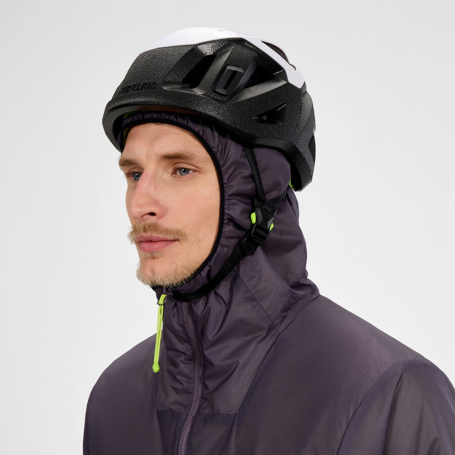 los hombres del mtn areté sintética con capucha púrpura berghaus