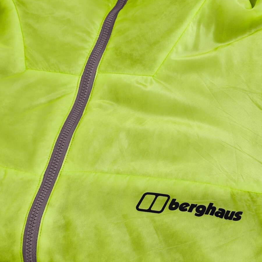 los hombres del mtn areté sintética con capucha púrpura berghaus