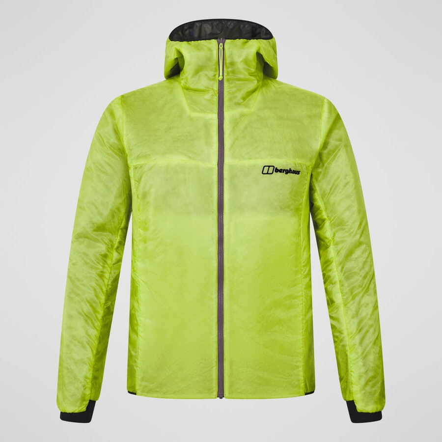 los hombres del mtn areté sintética con capucha púrpura berghaus