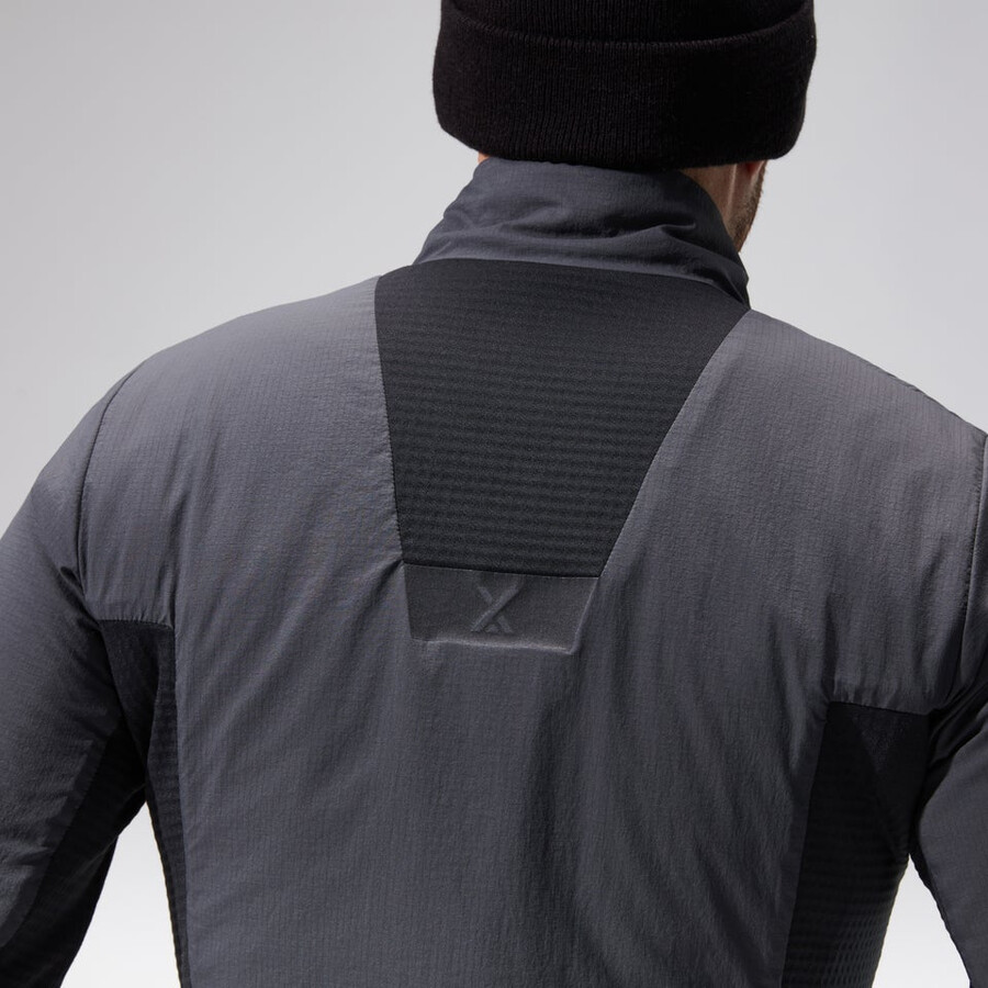 los hombres del mtn guía mw híbrido de chaqueta grisnegro berghaus