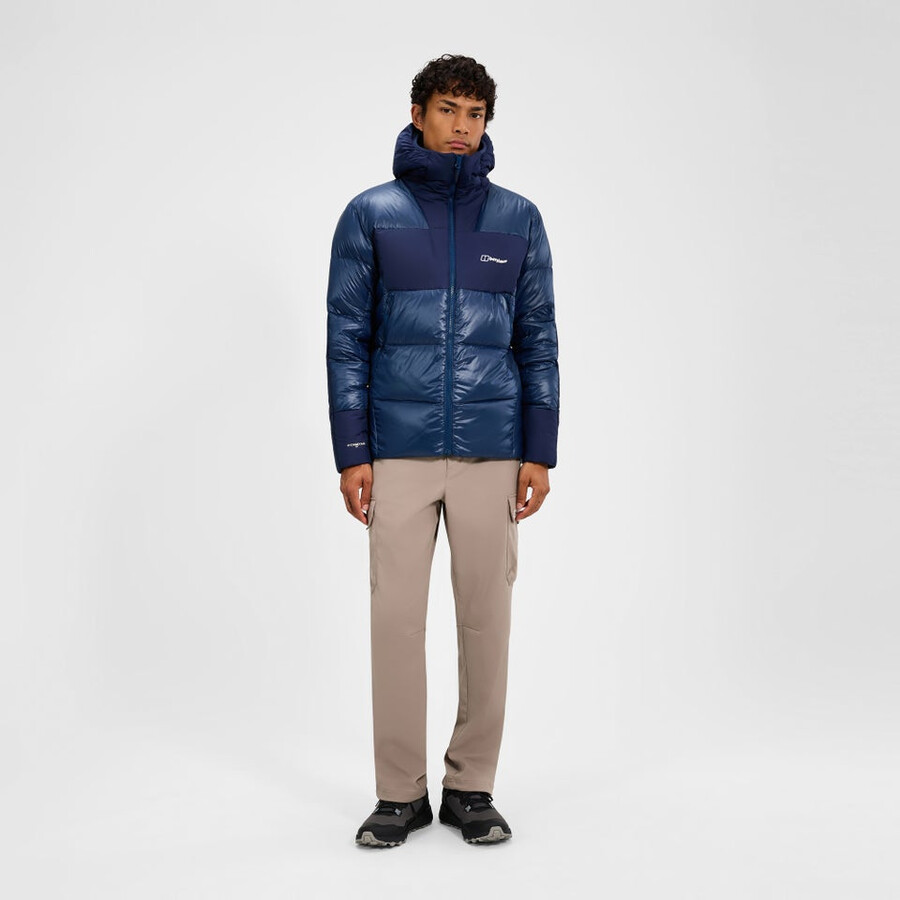 los hombres de la urb arkos reflejar abajo chaqueta de aislamiento - azul oscuro berghaus