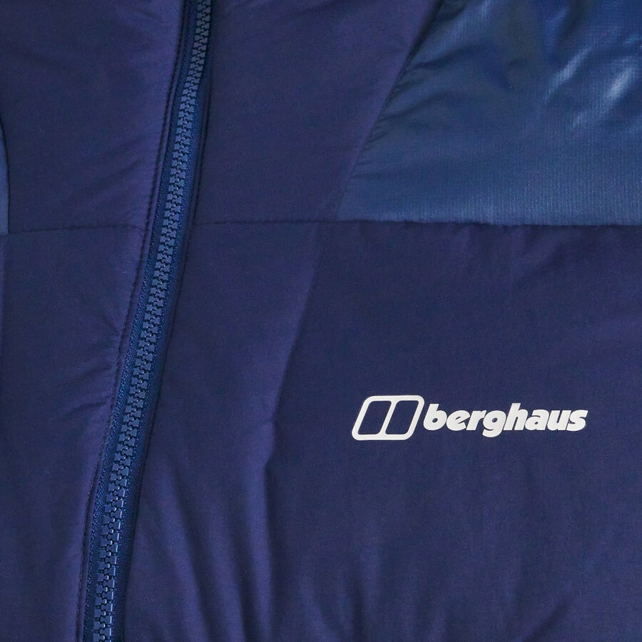 los hombres de la urb arkos reflejar abajo chaqueta de aislamiento - azul oscuro berghaus