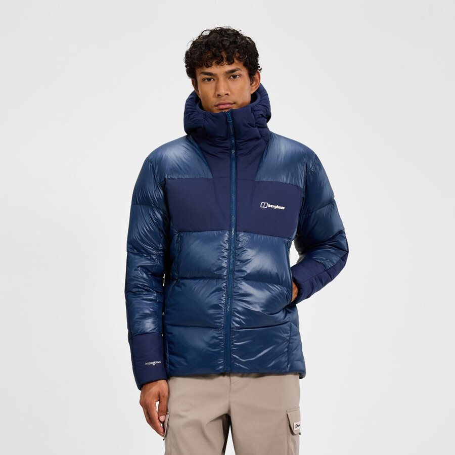 los hombres de la urb arkos reflejar abajo chaqueta de aislamiento - azul oscuro berghaus