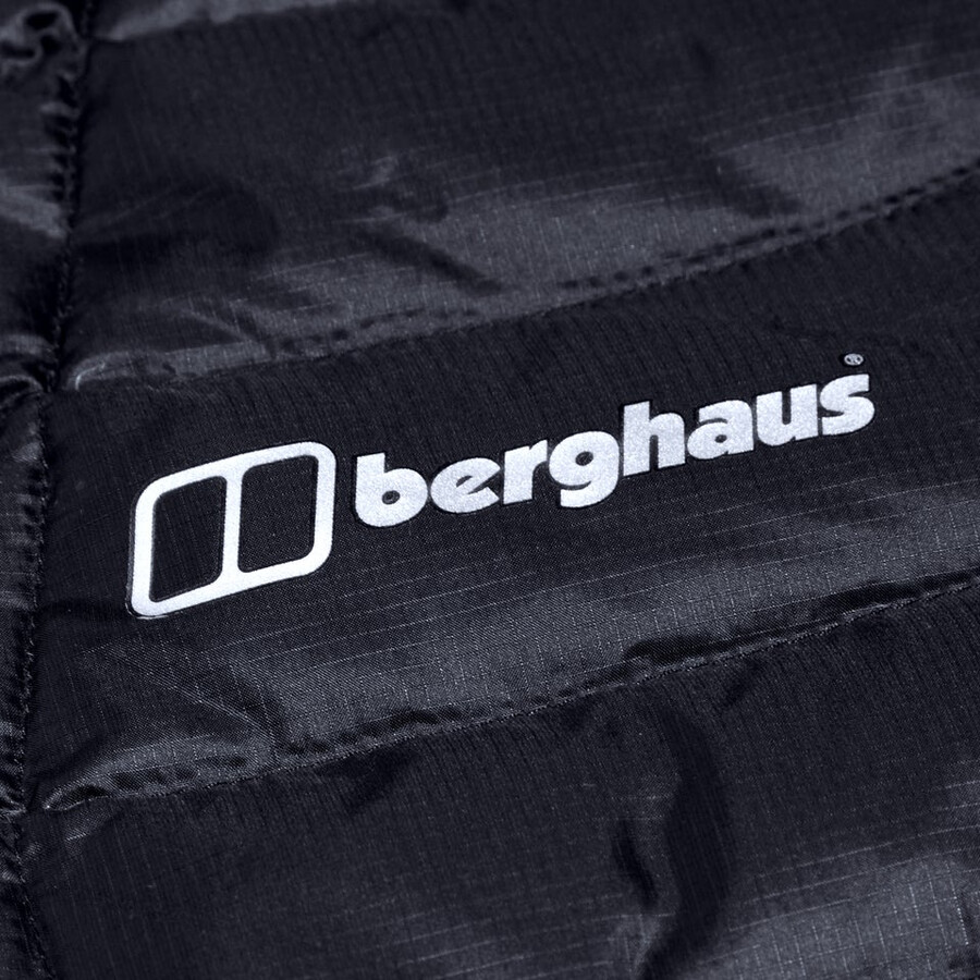 los hombres de tefra 2.0 con capucha chaqueta de aislamiento - negro berghaus