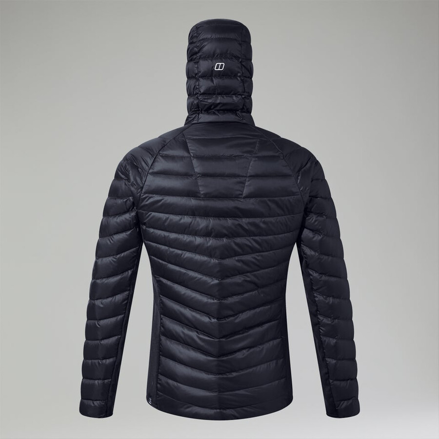 los hombres de tefra 2.0 con capucha chaqueta de aislamiento - negro berghaus