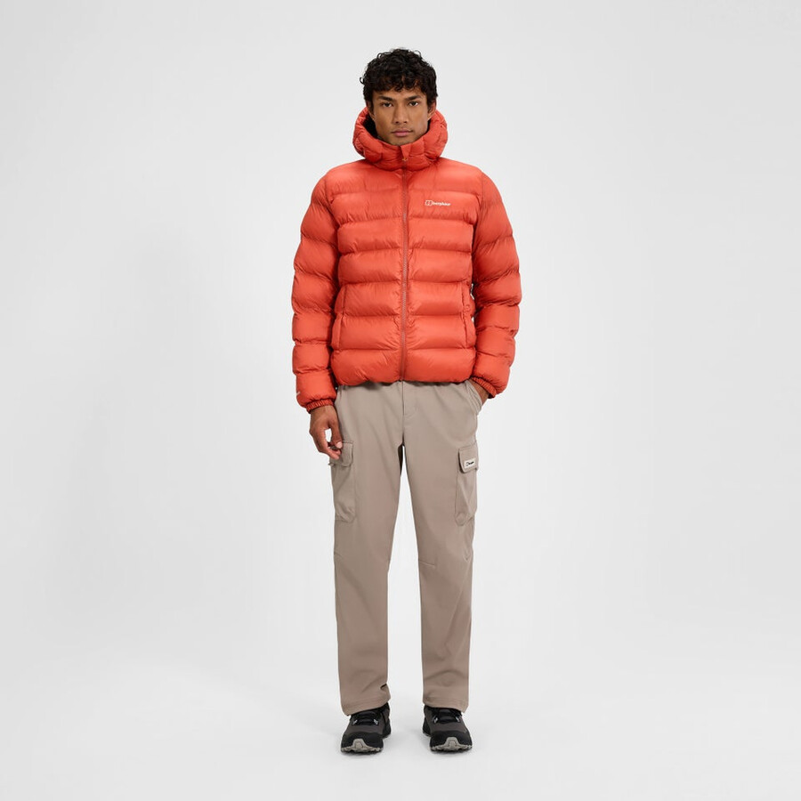 los hombres ewden chaqueta - naranja berghaus