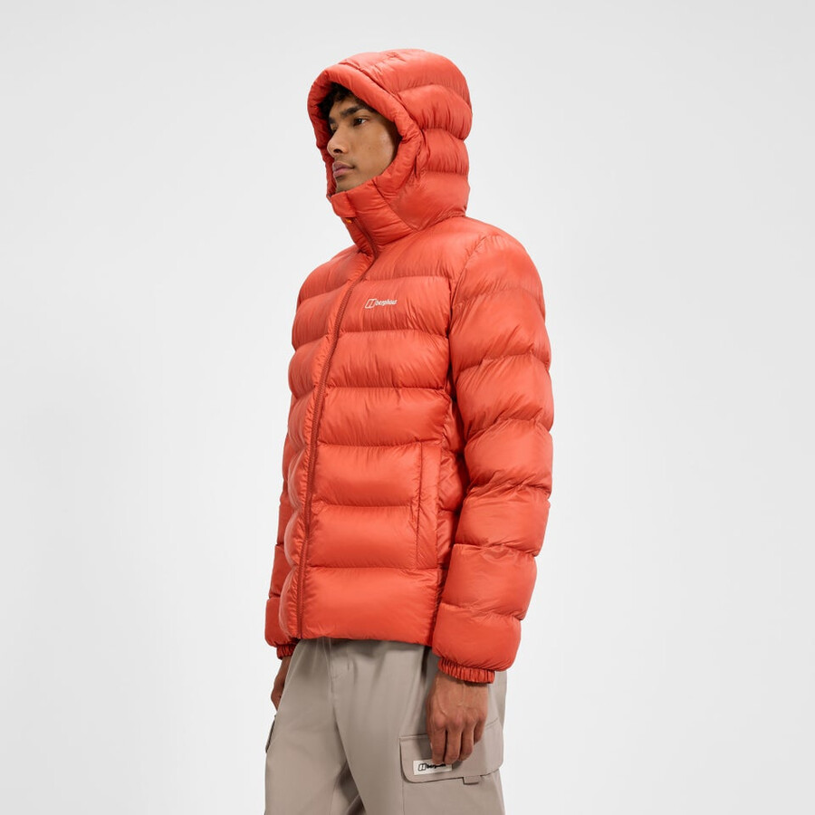 los hombres ewden chaqueta - naranja berghaus