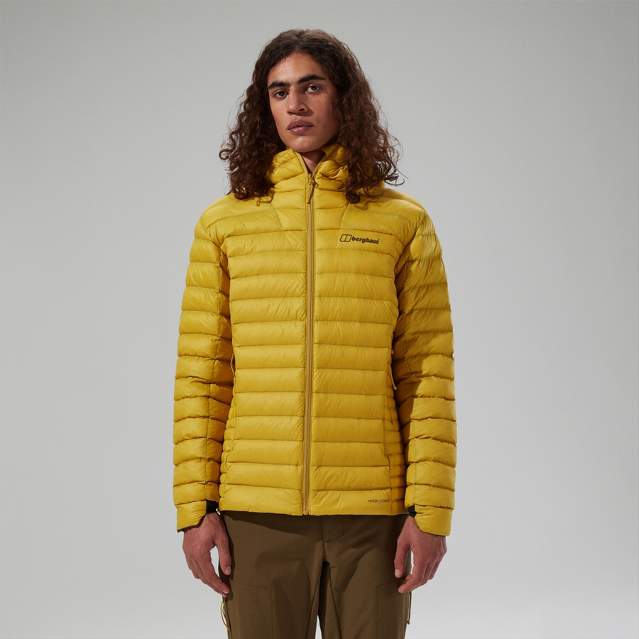 los hombres ridge-nómada híbrido chaqueta de aislamiento - amarillo berghaus
