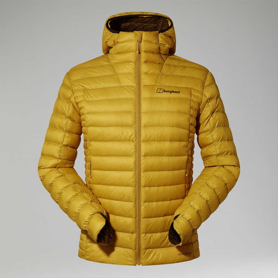 los hombres ridge-nómada híbrido chaqueta de aislamiento - amarillo berghaus