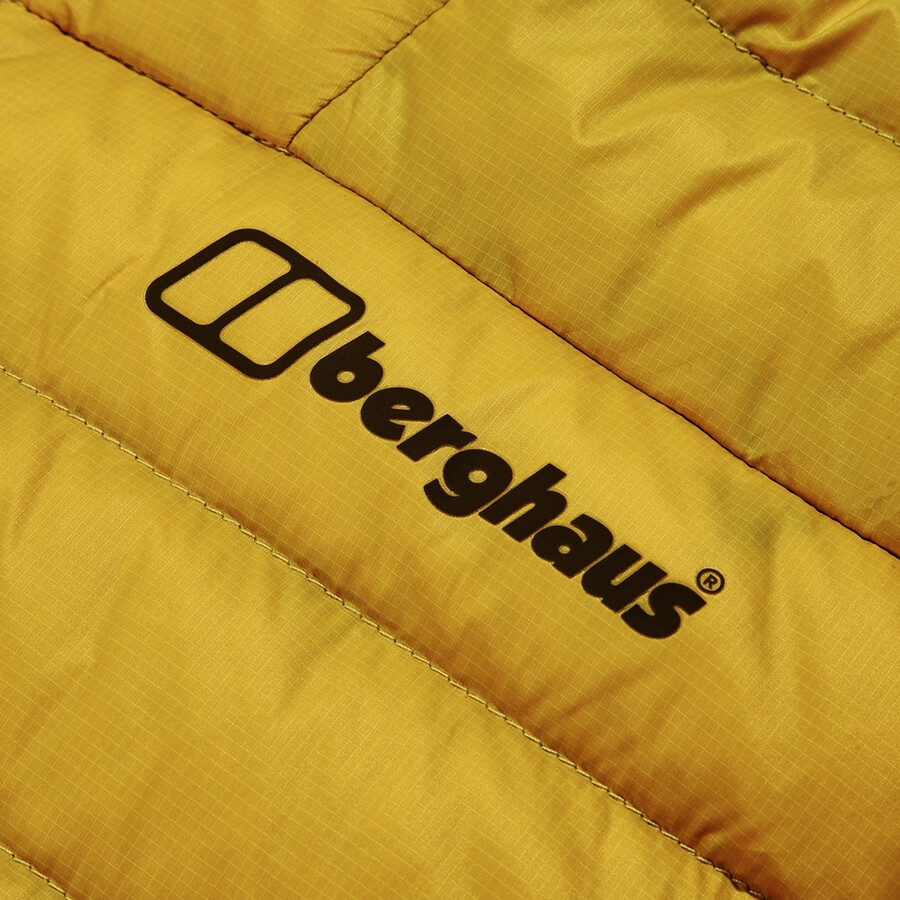 los hombres ridge-nómada híbrido chaqueta de aislamiento - amarillo berghaus