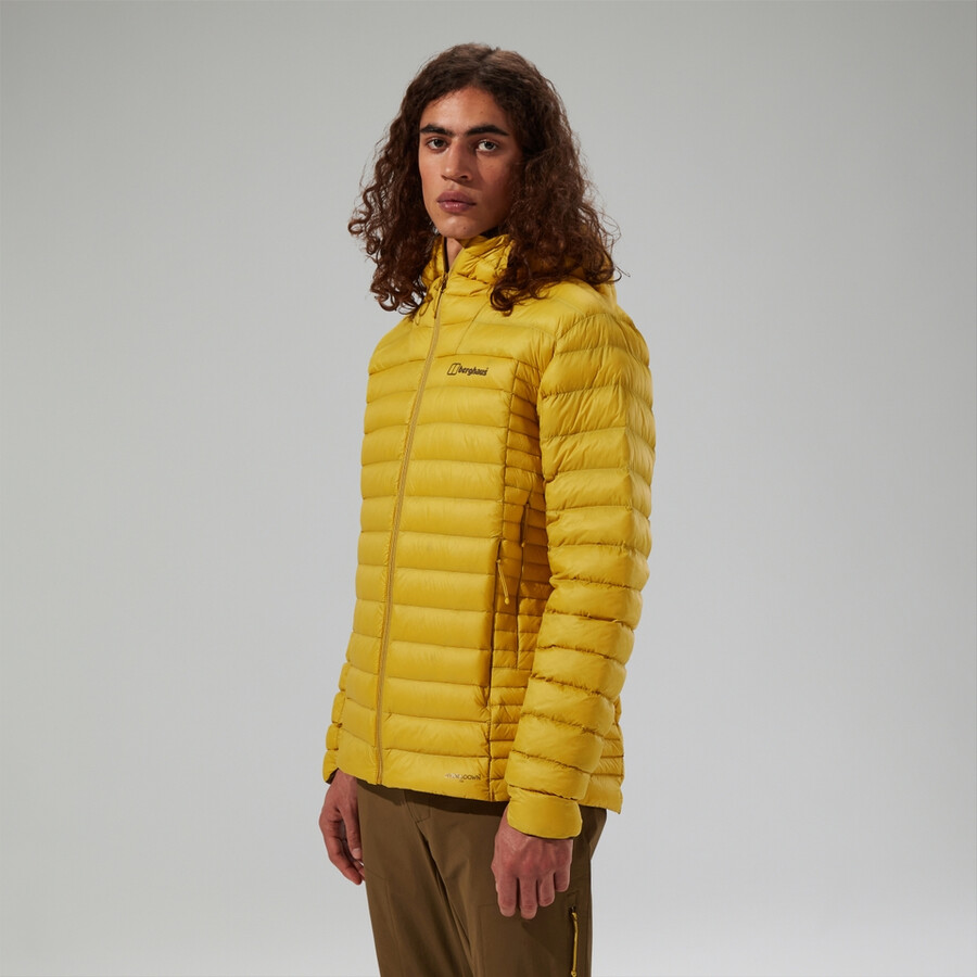 los hombres ridge-nómada híbrido chaqueta de aislamiento - amarillo berghaus