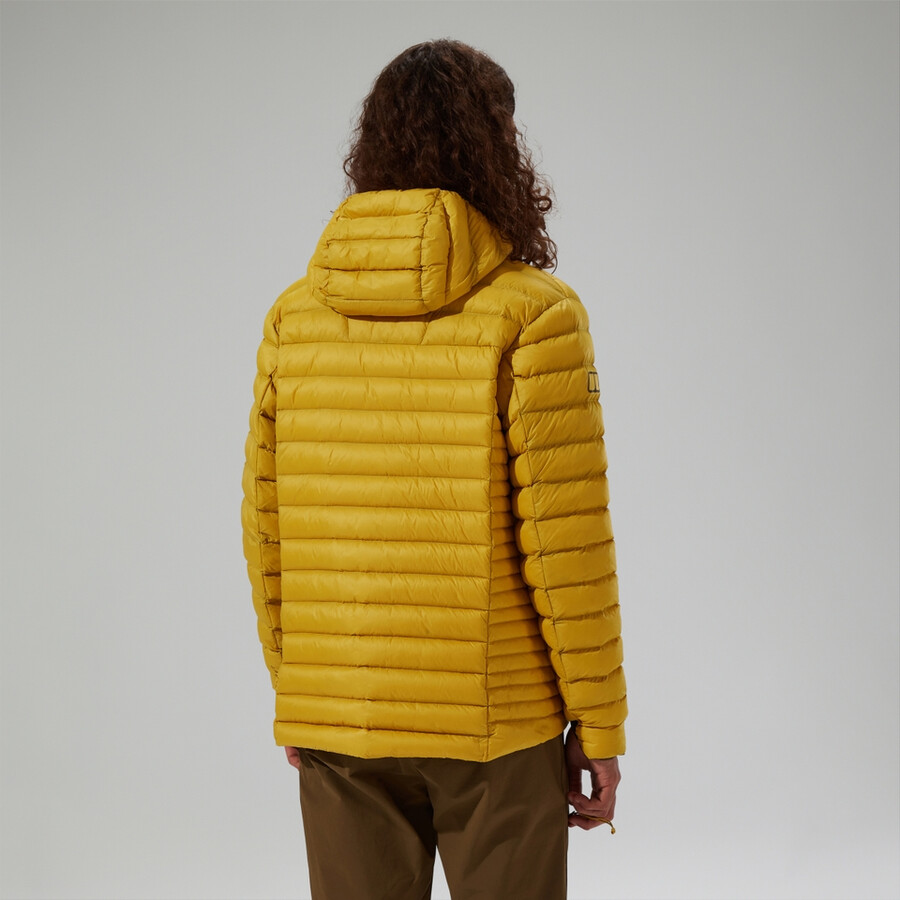 los hombres ridge-nómada híbrido chaqueta de aislamiento - amarillo berghaus