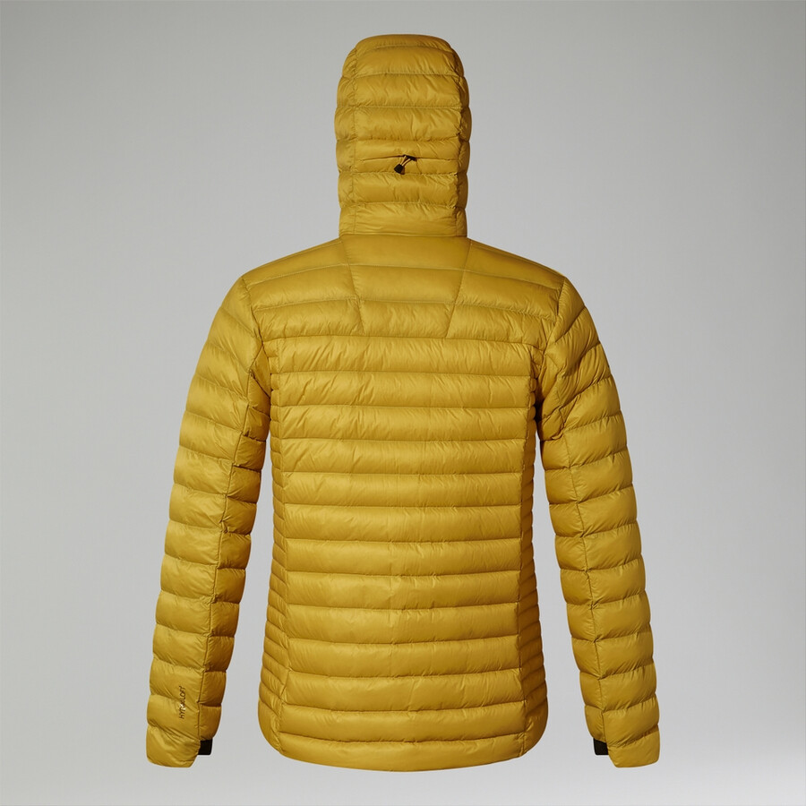 los hombres ridge-nómada híbrido chaqueta de aislamiento - amarillo berghaus