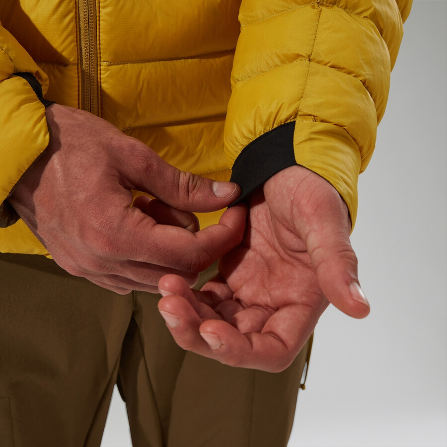 los hombres ridge-nómada híbrido chaqueta de aislamiento - amarillo berghaus