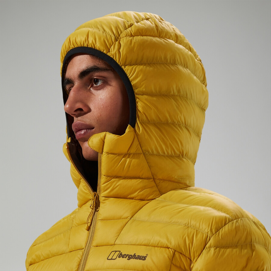 los hombres ridge-nómada híbrido chaqueta de aislamiento - amarillo berghaus