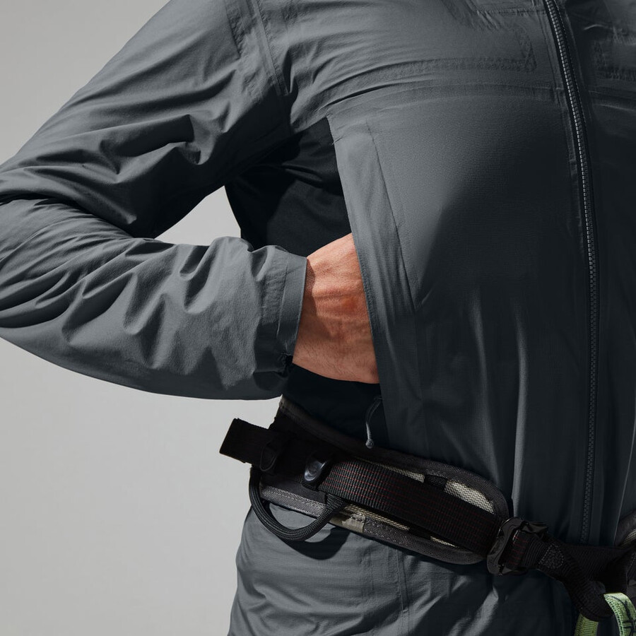 los hombres del mtn guía de hyper alfa chaqueta grisnegro berghaus