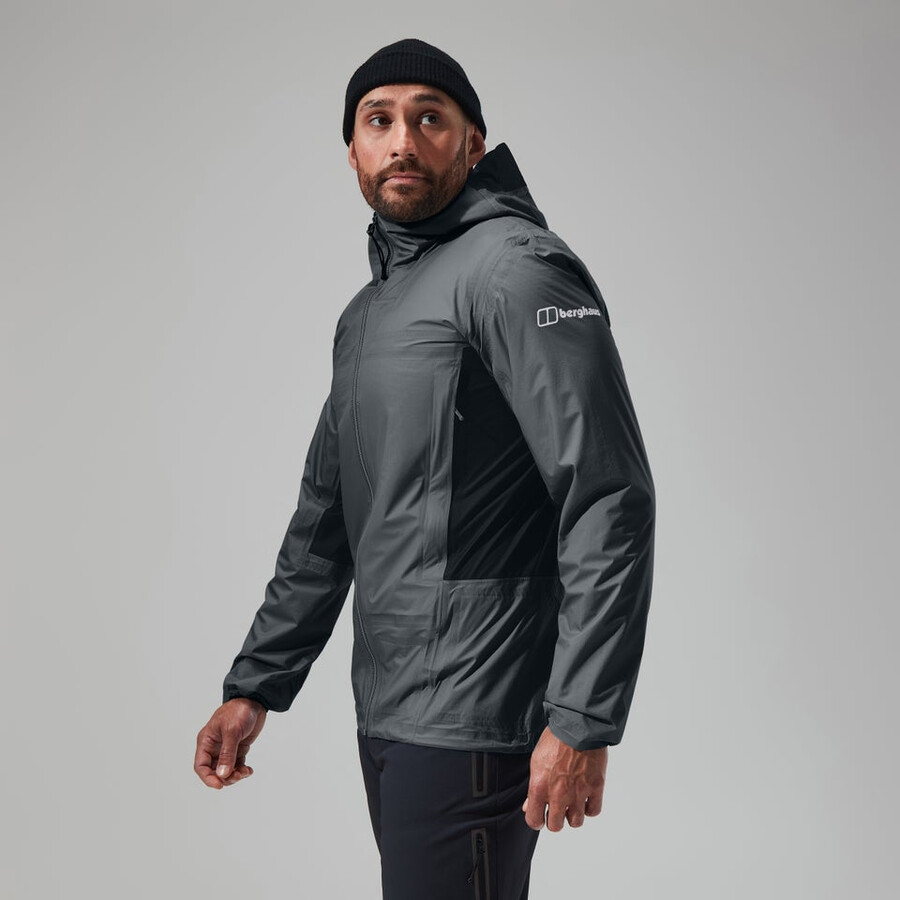 los hombres del mtn guía de hyper alfa chaqueta grisnegro berghaus