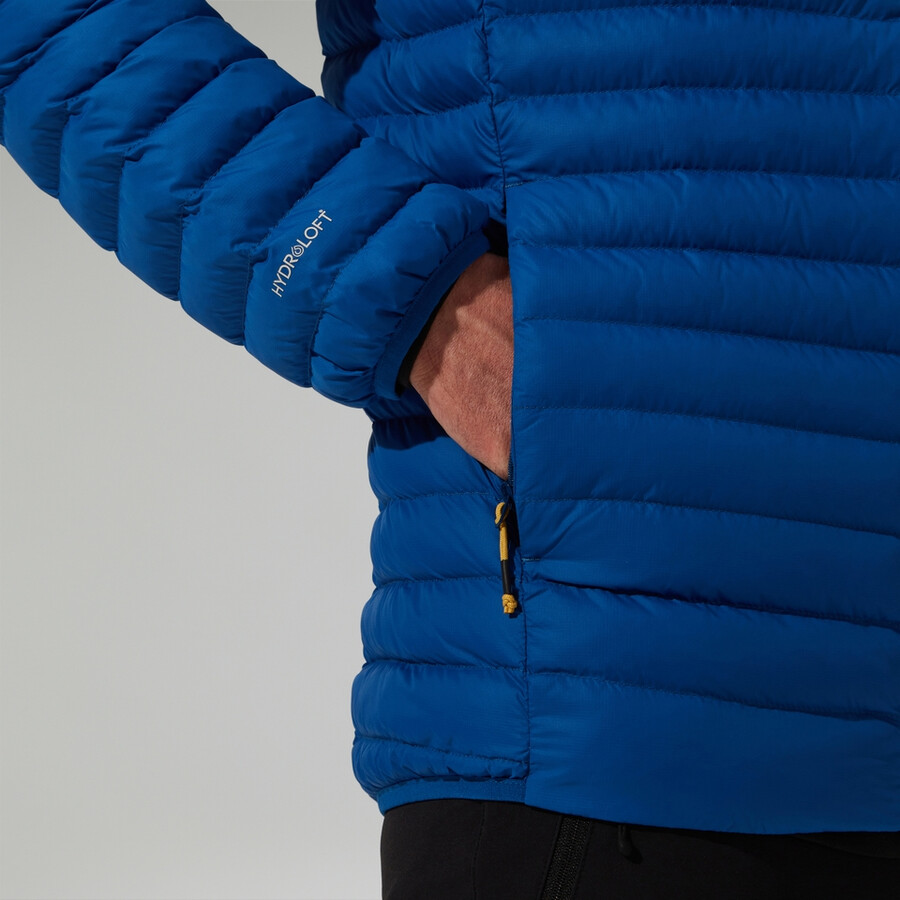 los hombres vaskye sintéticos de aislamiento chaqueta - azul berghaus