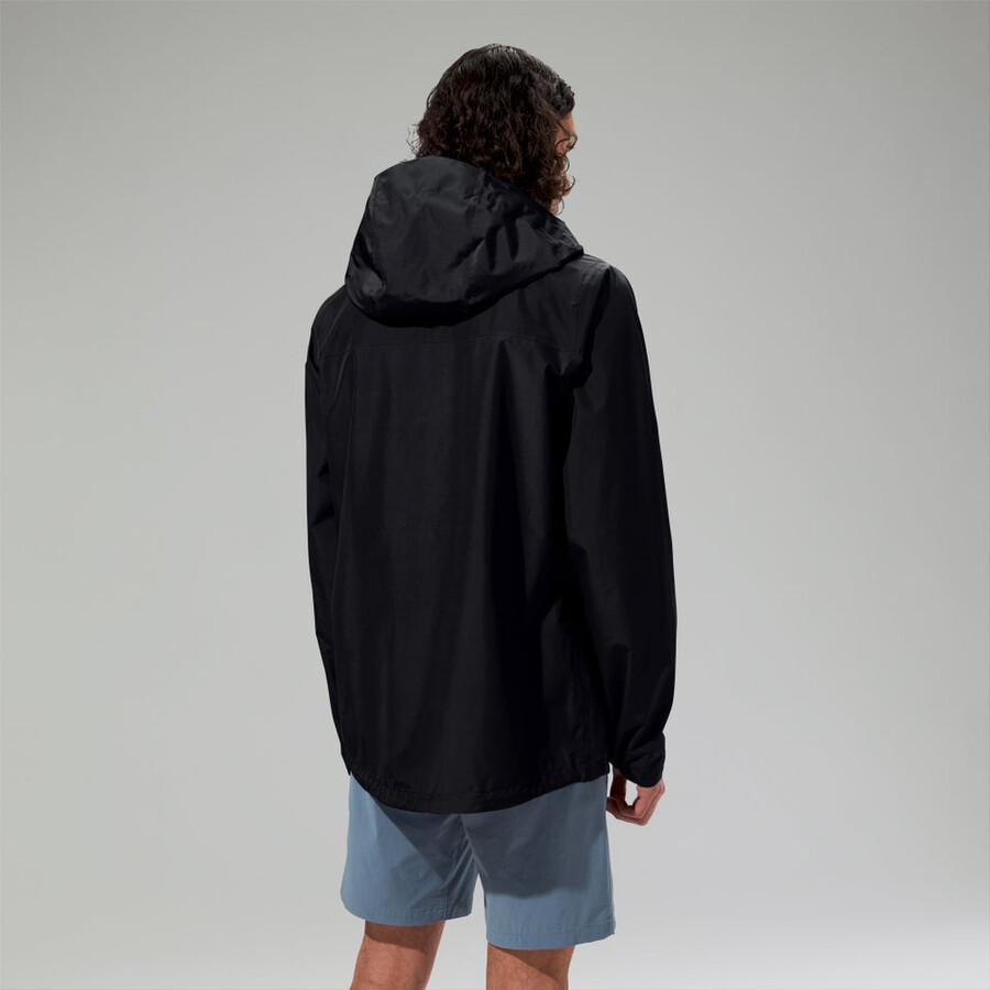 los hombres del diluvio pro 3.0 chaqueta impermeable negro berghaus