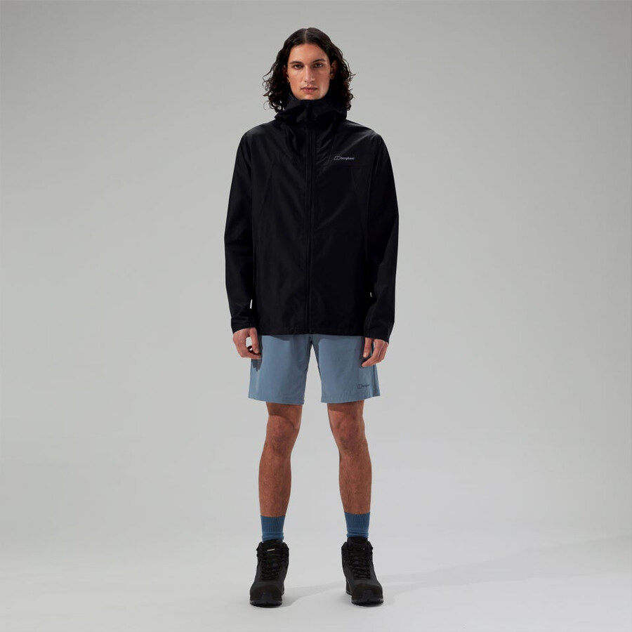 los hombres del diluvio pro 3.0 chaqueta impermeable negro berghaus
