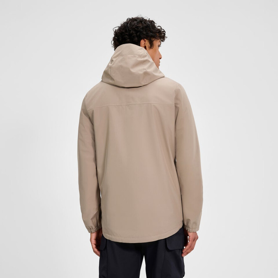 los hombres del diluvio pro 3.0 chaqueta impermeable - natural berghaus