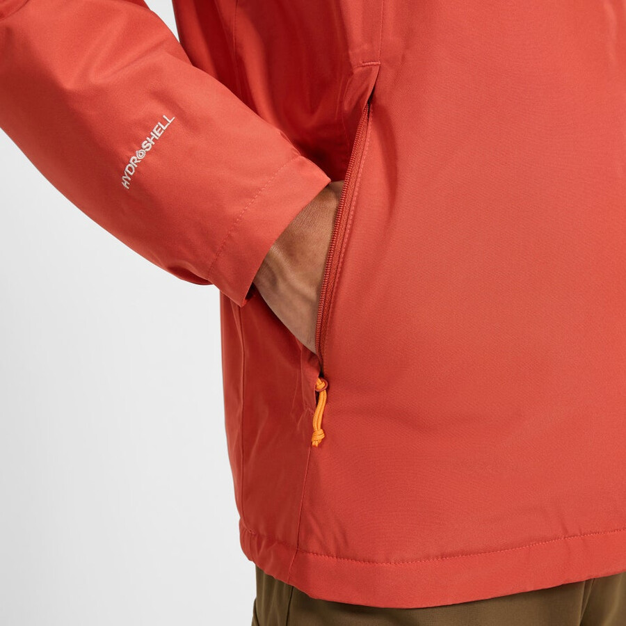 los hombres del diluvio pro 3.0 chaqueta impermeable - naranja berghaus