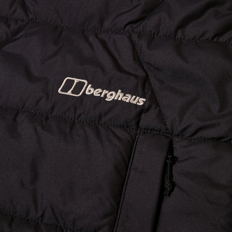 los hombres netherdene acolchada chaqueta de aislamiento - negro berghaus
