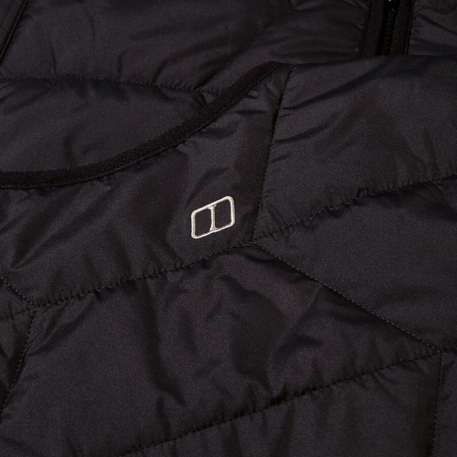 los hombres netherdene acolchada chaqueta de aislamiento - negro berghaus