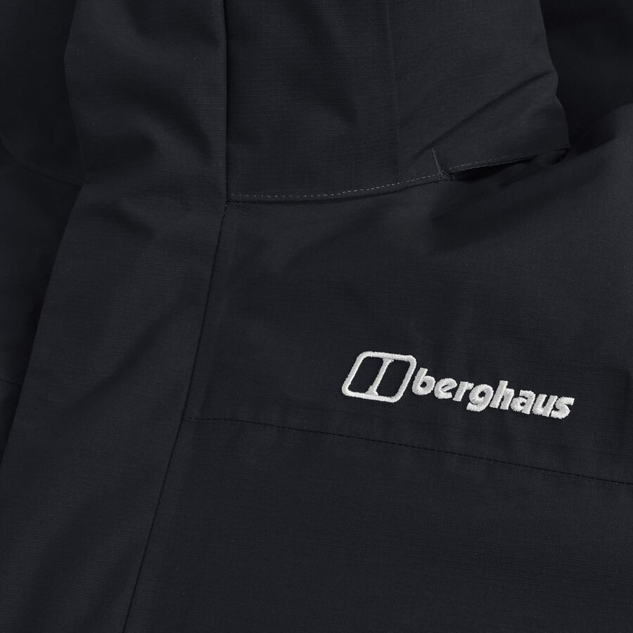 los hombres del escalador 2.0 géminis impermeable de gore-tex 3 en 1 chaqueta - negro berghaus