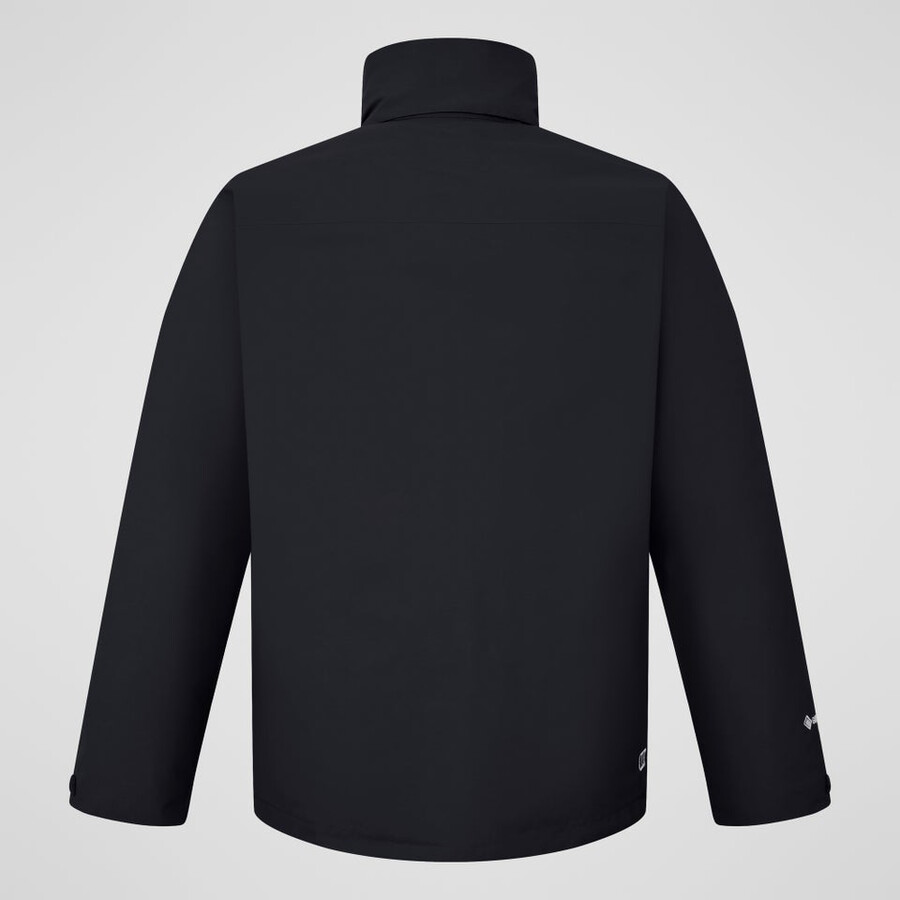 los hombres del escalador 2.0 géminis impermeable de gore-tex 3 en 1 chaqueta - negro berghaus