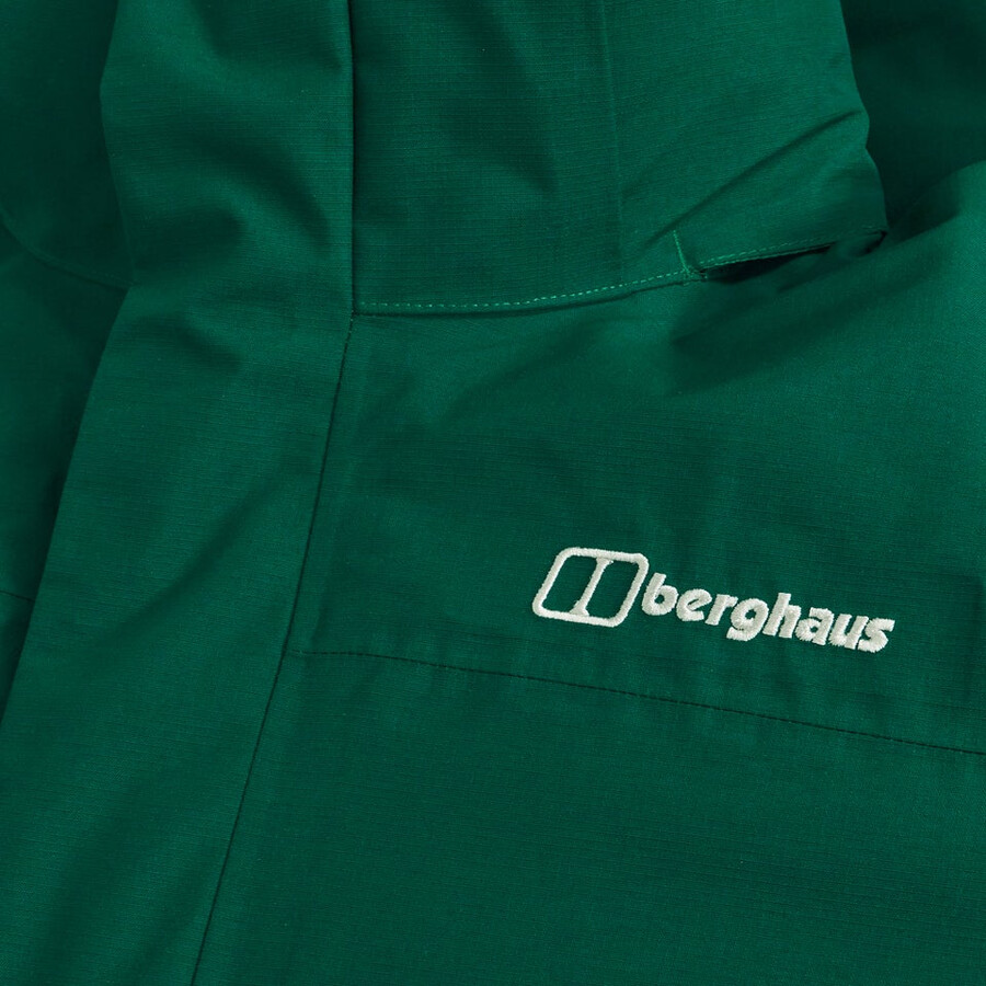 los hombres del escalador 2.0 géminis impermeable de gore-tex 3 en 1 chaqueta - verde berghaus