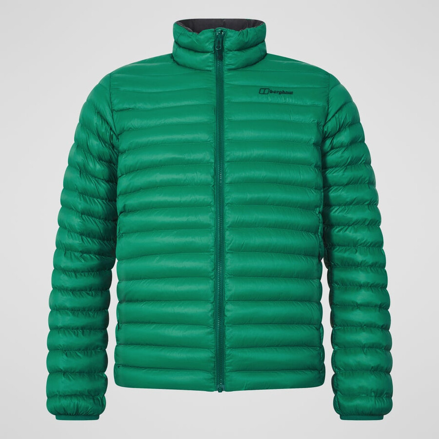 los hombres del escalador 2.0 géminis impermeable de gore-tex 3 en 1 chaqueta - verde berghaus